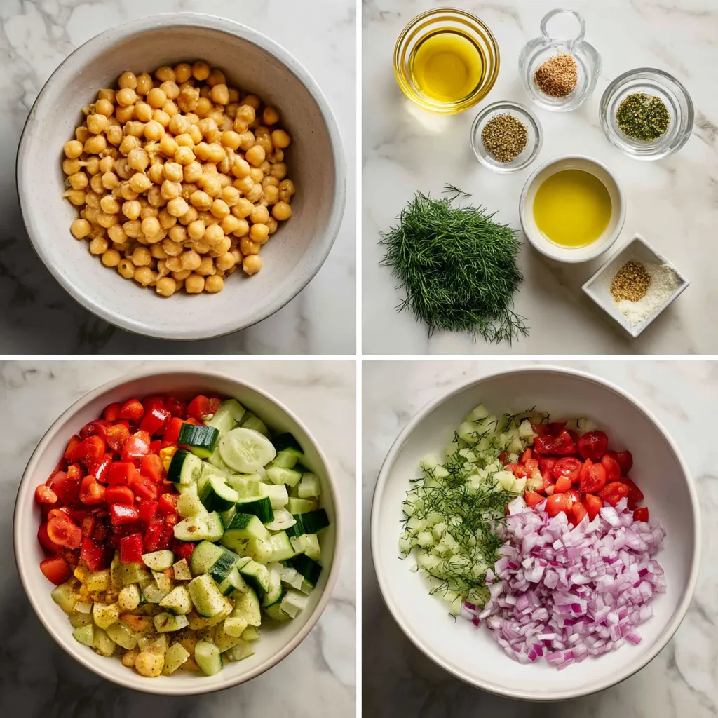 A bowl of chickpeas.
