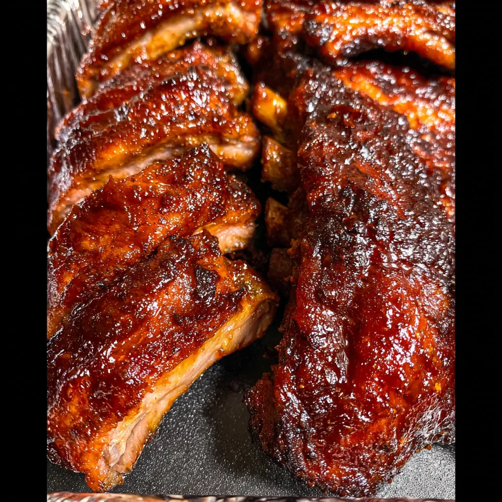 St Louis Style Party Ribs.