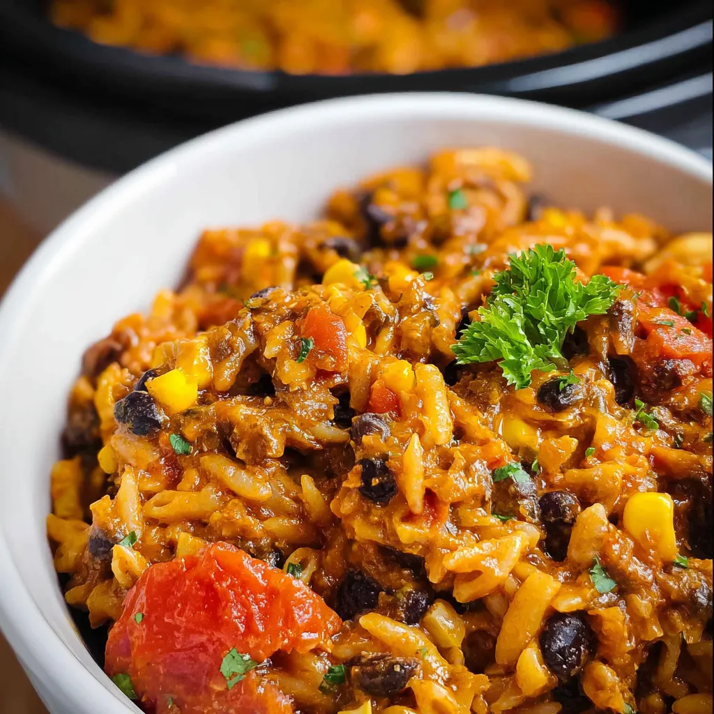 A bowl of enchilada pasta.