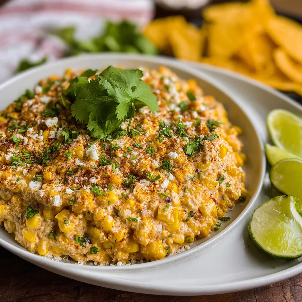 A plate of Mexican street food.