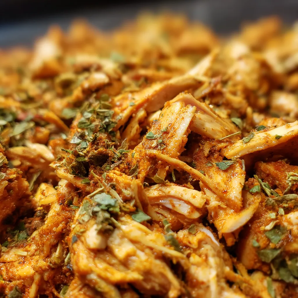 A close up of a homemade chicken taco.