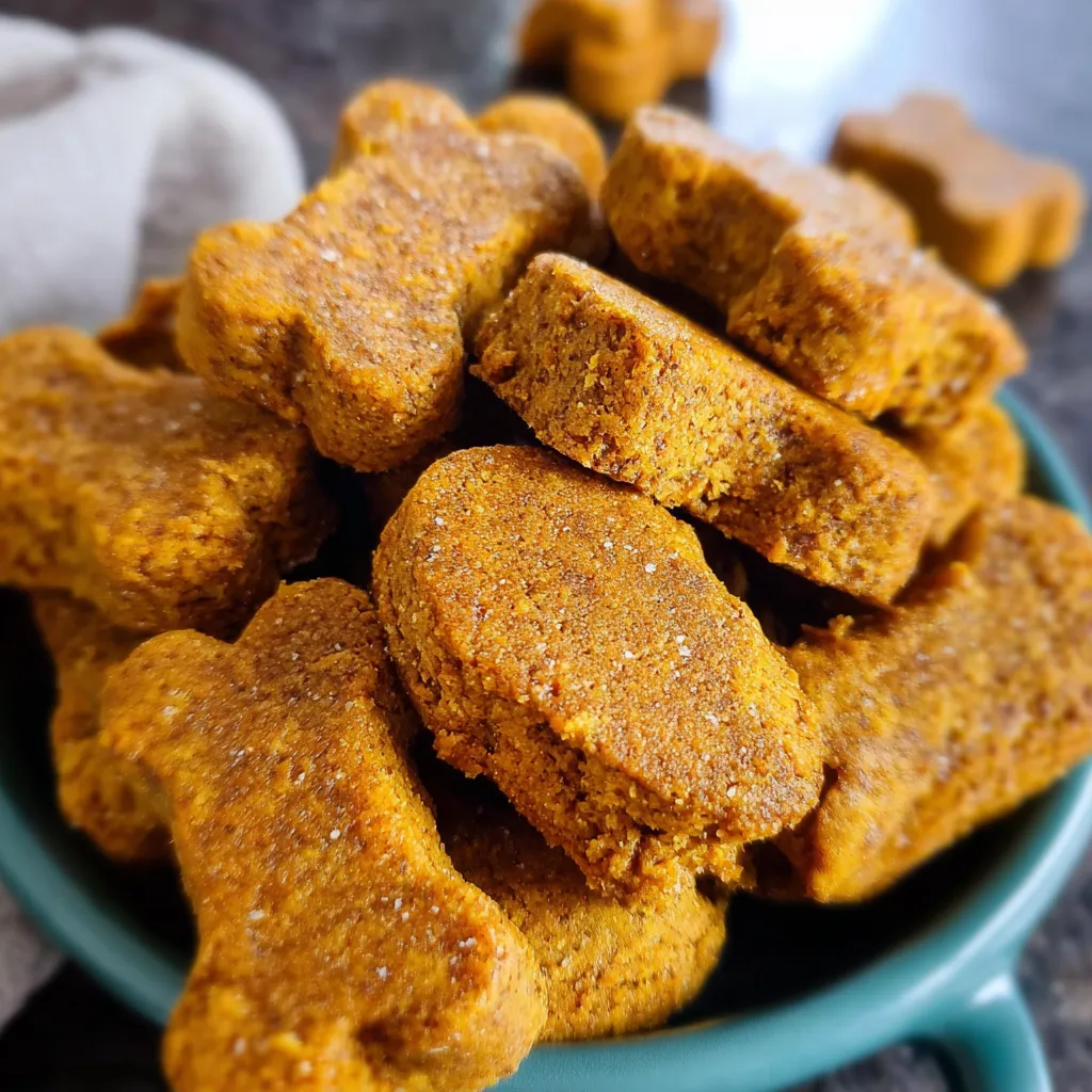 A bowl of homemade dog treats.
