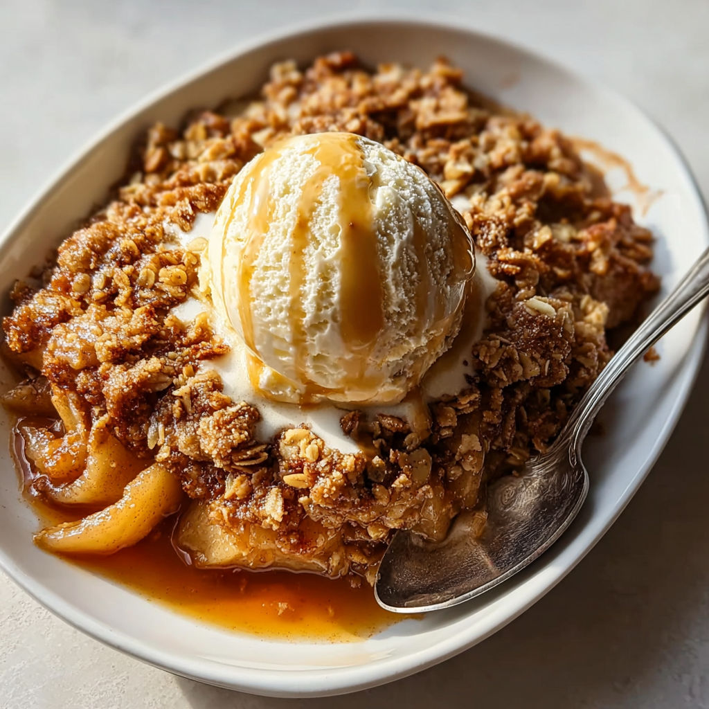 A bowl of cereal with a scoop of ice cream on top.
