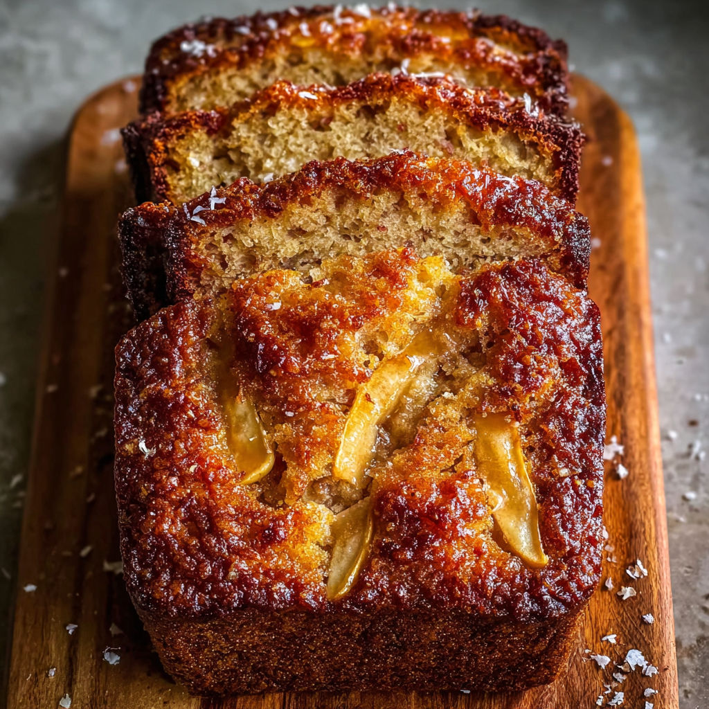 A loaf of bread with a slice missing.