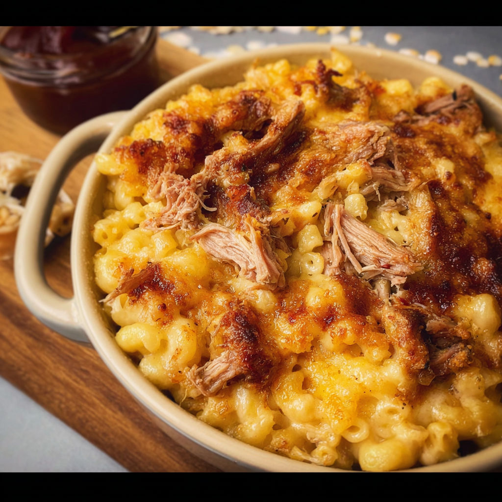 A bowl of food with a jar of sauce next to it.