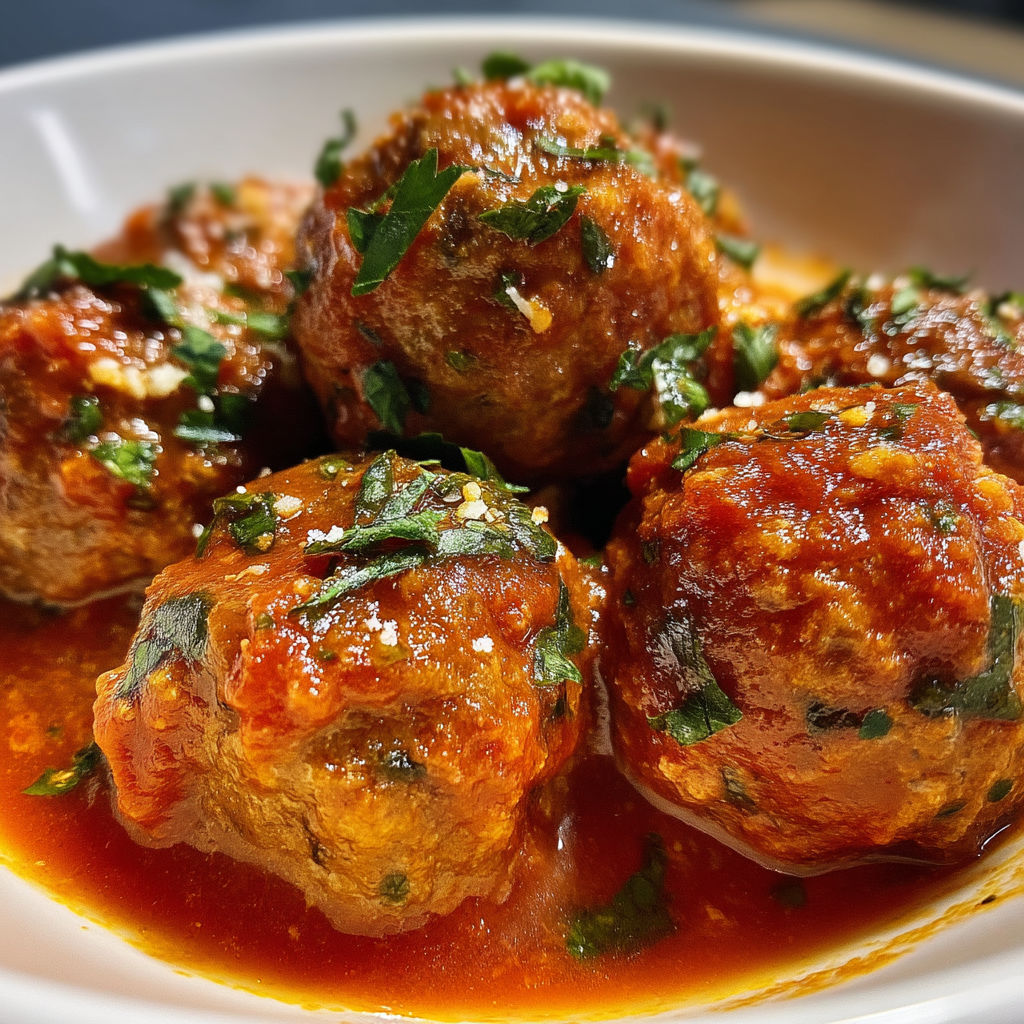 A bowl of frozen meatballs.