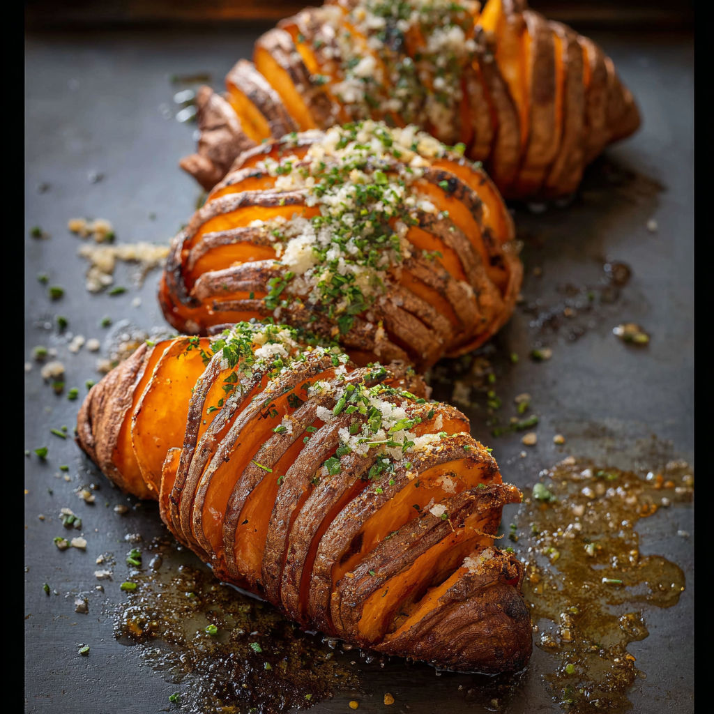 A close up of a food item with a seasoning on top.