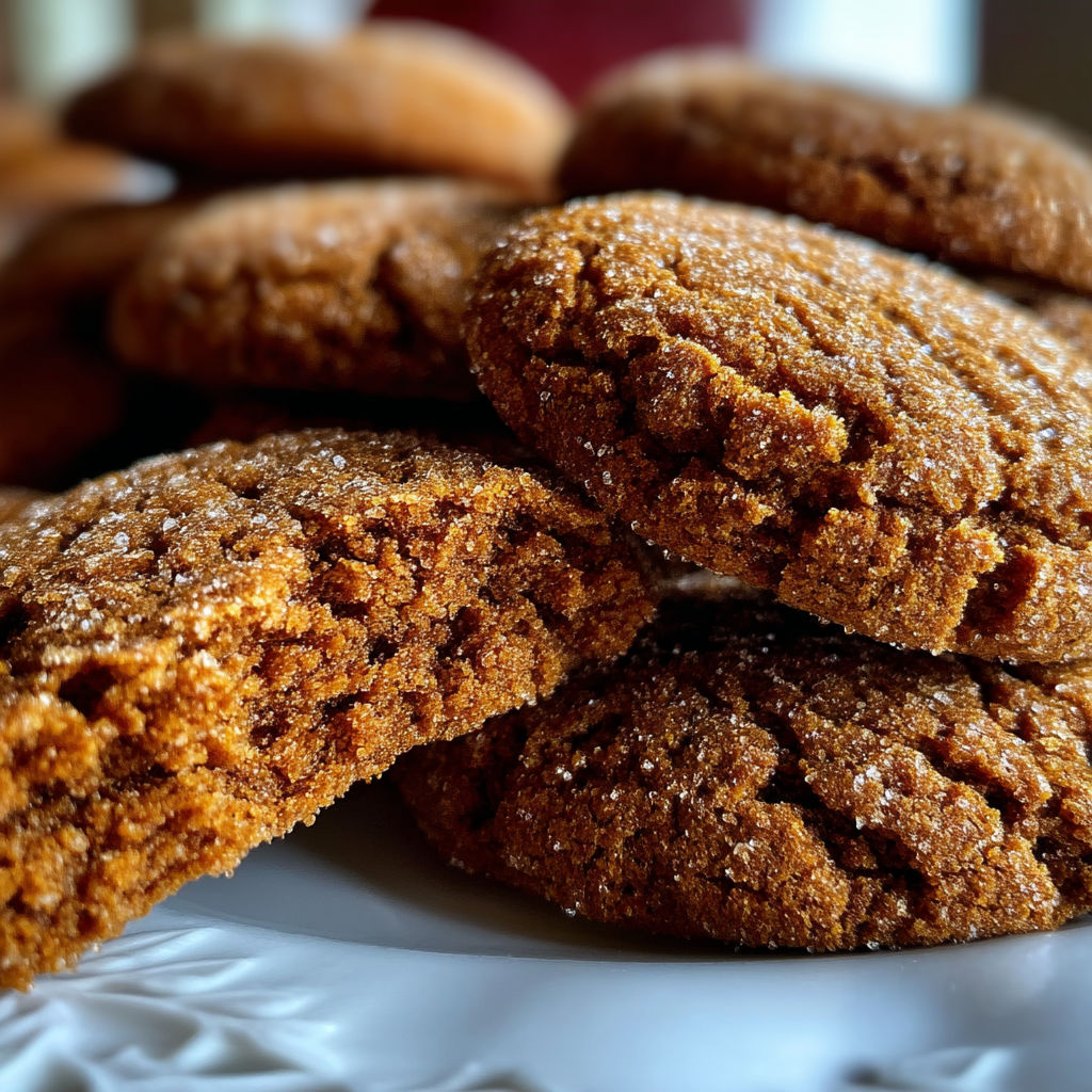 A plate of cookies with sugar on top.