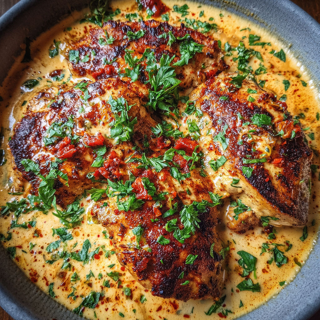 A bowl of food with chicken and vegetables.