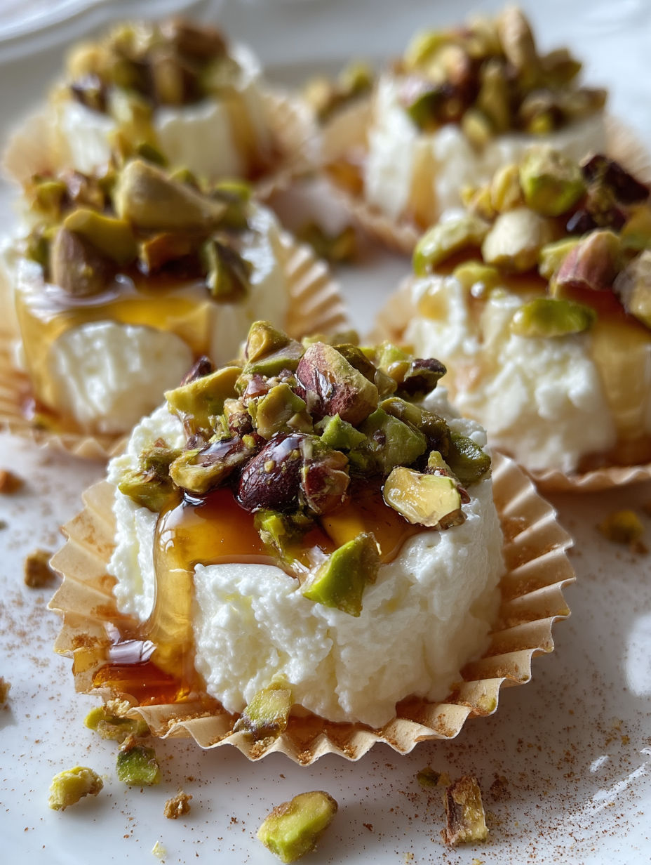 A dessert with a sauce and almonds on top.