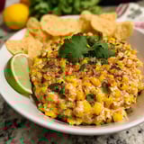 A bowl of Mexican street food.