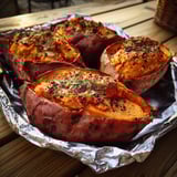 Slow cooker sweet potatoes.
