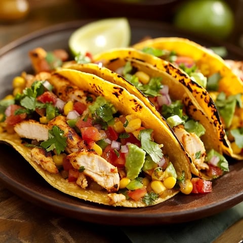 Slow Cooker Verde Chicken Tacos.