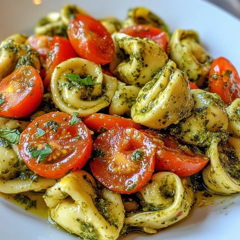 A plate of food with tomatoes and pasta.
