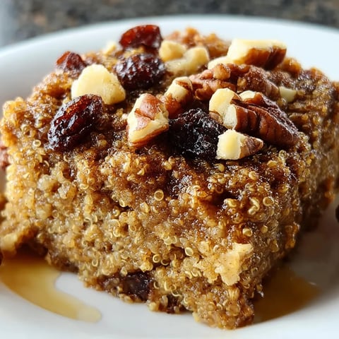 A plate of cinnamon quinoa breakfast.